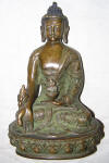 statue bouddha bronze indes galerie d'art d'asie 