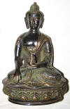 statue bouddha bronze indes galerie d'art d'asie 