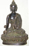 statue bouddha bronze indes galerie d'art d'asie