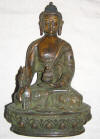 statue bouddha bronze indes galerie d'art d'asie