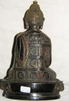 statue bouddha bronze indes galerie d'art d'asie