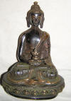 statue bouddha bronze indes galerie d'art d'asie