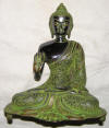 statue bouddha bronze indes galerie d'art d'asie