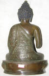 statue bouddha bronze indes galerie d'art d'asie