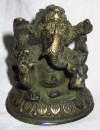 statue bronze ganesh asie indes galerie d'art d'asie