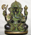statue bronze ganesh asie indes galerie d'art d'asie