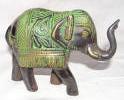elephant en bronze d'Inde galerie art d'asie
