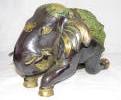 elephant en bronze d'Inde galerie art d'asie