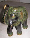 elephant en bronze d'Inde galerie art d'asie