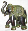 elephant en bronze d'Inde galerie art d'asie