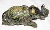 elephant en bronze d'Inde galerie art d'asie